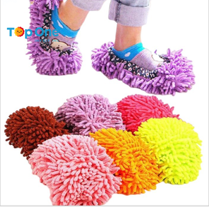 TopOne Fitness Walking <b>Shoes</b> Microfiber Dusting Mop Slippers Washable Floor Cleaner <b>for</b> Bathroom Kitchen House - Product Image 6