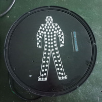 Accessoires essentiels pour feux de circulation piétonniers à LED : Mèche statique et dynamique en PC, alimentation secteur, 50 000 heures d'utilisation continue