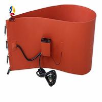 Chauffe-tambour électrique 200l 1740*250mm avec isolation en caoutchouc, chauffe-cylindre à gaz