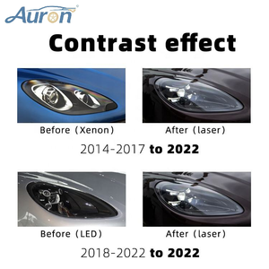 Faro Delantero AURON con Tecnología LED CSP de Cuádruple Haz, 12V 6000K 36W 6000 Lúmenes, Alta Potencia, Nuevo para Macan 2014-2017 958.2, Retrofit Universal - Product Image 2