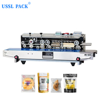Scelleuse à bande horizontale automatique FRD1000W pour sacs plastiques, avec codage continu par encre, pour fruits secs, noix, biscuits et snacks