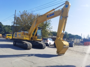Excavadora de cadenas Komatsu PC220 usada de 20 toneladas, excavadora hidráulica japonesa original de alta calidad para construcción de terraplenes - Product Image 2