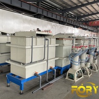 Linyi Fory réservoir de placage de baril/bain pour placage de nickel/réservoir de galvanoplastie