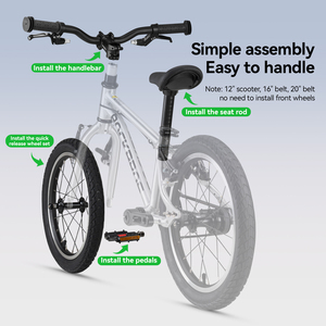 Rockbros Trọng Lượng Nhẹ Thanh Niên Xe Đạp 12-26 Inch Sinh Viên Trẻ Em Chàng Trai Cô Gái Chuỗi & Vành Đai Hai Sự Thay Đổi Xe Đạp Leo Núi - Product Image 4