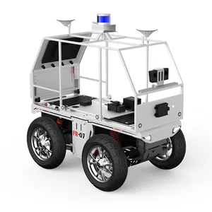 FW-01定制户外4wd轮式爬升自主移动无人车辆安全道路巡逻摄像头检查机器人