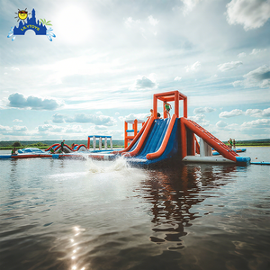 Lilytoys extérieur commercial géant flottant parc aquatique gonflable Sea Aqua Park Paradise pour Resort - Product Image 3