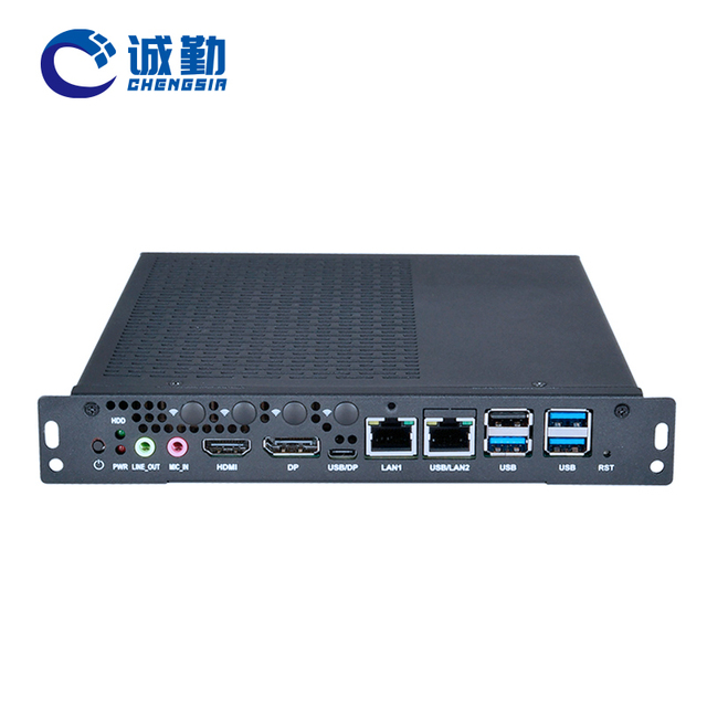 Factory Ops Mini PC 195x180x30mm Intel 12th 13th Gen Core I3 I5 I7 DDR4 16GB 4K Display 80 Pins Interactive Whiteboard Ops PC