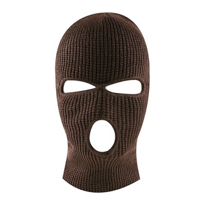 Multicolor Knit Ski <strong>Mask</strong> Balaclava Hat Full <strong>Face</strong> Cover <strong>Mask</strong> for <strong>Winter</strong> Outdoor Sports Black - Product Image 5