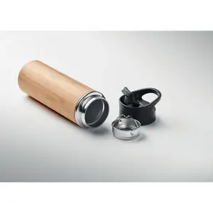 Thermos NANDA en bambou 450 ml, merchandising durable - Product Image 1