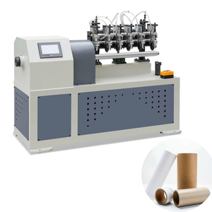Taglierina Automatica Multilama per Tubi di Carta, Fustellatrice per Cartone con 10 Tagli/min per Tubi Spessi in Cartone Kraft - Product Image 1