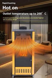 Nuevo Horno de Calefacción Doméstico de Biomasa a Pellets, Horno de Calefacción Comercial Automático, Chimenea Inteligente de Aire Caliente - Product Image 5