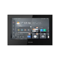 Sistema de Intercomunicación IP de 7 Pulgadas, Panel de Control para Toda la Casa, Compatible con Zigbee Gateway Integrado, Soporte POE, Control Inteligente del Hogar, Pantalla de Monitoreo Interior