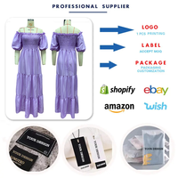 Robes Printemps-Été SC9070S les plus vendues pour femmes, robes décontractées à une épaule ou épaules dénudées, robes longues pour femmes, robe de princesse