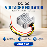 Module convertisseur abaisseur DC-DC 12V/24V vers 5V 10A/20A 50/60Hz certifié CE 50W/100W
