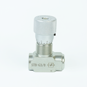 Válvula de Control de Flujo Hidráulico Ajustable de Acero al Carbono para Sistema Hidráulico - Product Image 1
