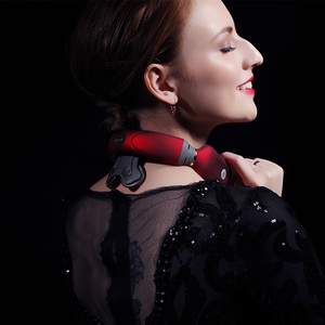 Venta caliente nuevo en exposición Nuevo inventado fisioterapia Alivio del dolor de cuello <span class=keywords><strong>TENS</strong></span> Masajeador de calefacción pequeño MOQ - Product Image 2