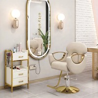 Chaise de salon de coiffure de beauté avec levage moderne