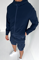 Personnaliser la veste technique coupe-vent de haute qualité en polyamide léger tissé pour hommes 100%