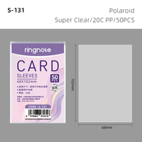 Fundas Protectoras para Tarjetas Coleccionables Archivalpro PP, para Juegos de Mesa, Mini Boletos de Recuerdo y Tarjetas de Anime