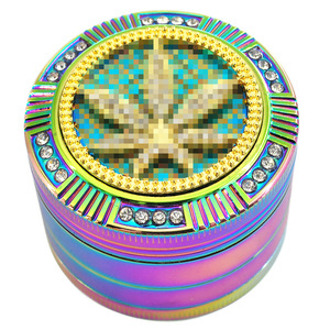Wholesale <b>Herb</b> <b>Grinder</b> High Quality Small Portable New Glimmer Zinc Alloy <b>Herb</b> <b>Grinder</b> - Product Image 5
