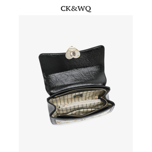 Bolsos de Mensajero de Lujo para Mujer 2026, Diseño Exclusivo, Tweed Floral con Pedrería, Cierre de Corazón, Cadena con Figura de Caballo, Venta al Por Mayor OEM - Product Image 5