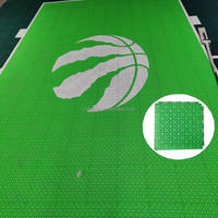 Carrelage d'extérieur Multi Sport Terrain de basket pour enfants Sol de basket-ball extérieur en plastique