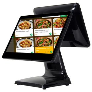 Tablette de haute qualité I3 I5 Double écran 4 go + 128 go Android POS pour supermarché Restaurant