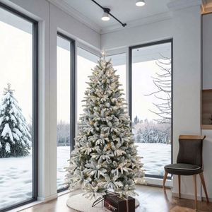 Árbol de Navidad Artificial de Alta Calidad con Base para Interior, Decoración Automática para Interiores, Espuma y Polvo de Nieve, Diseño 2026 - Product Image 3