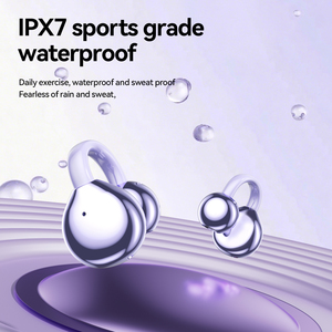 <span class=keywords><strong>Écouteurs</strong></span> <span class=keywords><strong>Bluetooth</strong></span> sportifs GL8 à clip d'oreille ouvert pour le yoga et le Pilates, étanches IPX7, confortables, en silicone souple, sans fil - Product Image 3