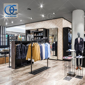 Negozio di articoli sportivi decorazione negozio di abbigliamento femminile Rack espositore appendiabiti mobili per negozio di abbigliamento - Product Image 5