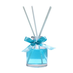 FUNDY Luxury Custom Private Natural Stick Transparent Glass Bottle Reed <strong>Diffuser</strong> 50ml Eco-friendly Gift Box <strong>Home</strong> Wedding Room - Product Image 5