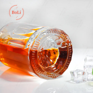 En stock – Bouteille en verre Super Flint de 500 ml pour spiritueux, liqueur, brandy, whisky, vodka, gin, <span class=keywords><strong>rhum</strong></span>, avec bouchon, sérigraphiée, <span class=keywords><strong>prix</strong></span> usine - Product Image 5