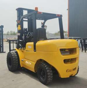 Chariot élévateur diesel FD50 100% NEUF 5 tonnes avec mât à <span class=keywords><strong>3</strong></span> sections et roues avant doubles - Product Image 4