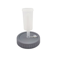Kit de fermentation en plastique pour bocaux à large ouverture Kit de bocal à germination Bocaux Mason Couvercles de fermentation avec sas