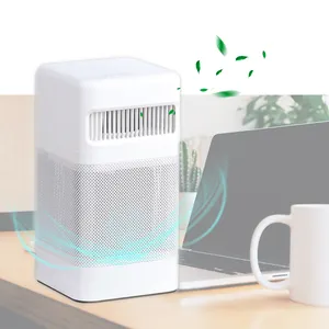 Petit purificateur d'air de véhicule en gros de voiture de bureau avec capteur d'odeur