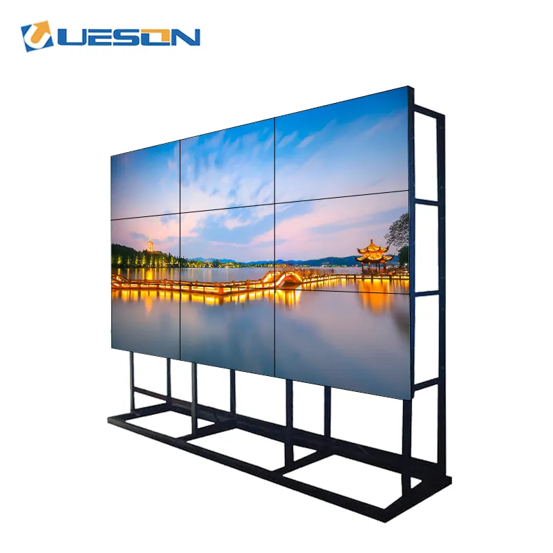 factory cheap price full color lcd 55 inch led tv wall/ led 2x3 video wall system