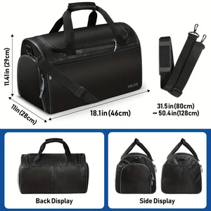 Sac <span class=keywords><strong>de</strong></span> voyage portable en toile <span class=keywords><strong>de</strong></span> haute qualité pour vêtements et chaussures <span class=keywords><strong>de</strong></span> <span class=keywords><strong>golf</strong></span>, respirant, imperméable, pour l'extérieur, 50x30x15cm - Product Image 1