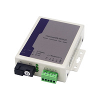 Émetteur-récepteur de données série RS485 RS422 vers fibre optique 1 canal, transmetteur-récepteur optique à fibre RS-485