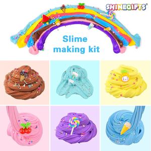 Kit de slime au beurre de haute qualité, mini slime, breloques mignonnes, slime pré-fabriqué parfumé, fournitures pour cadeaux, jouet anti-stress doux et extensible - Product Image 5