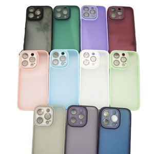 Funda de Teléfono TPU Simple al por Mayor a Buen Precio para iPhone 13 14 15 Pro Max, Variedad de Colores Disponibles - Product Image 1