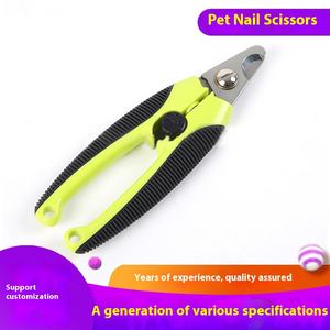 टेडी कुत्तों और बिल्लियों के लिए उच्च अंत सार्वभौमिक प्लास्टिक सौंदर्य नाखून क्लिपर्स - Product Image 3