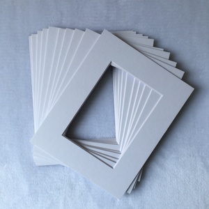 Taille personnalisée de passe-partout blanc pur, passe-partout noir en papier pour travaux manuels/carton pour travaux manuels/simple - Product Image 3