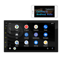 Estéreo para Auto Doble DIN de 7 Pulgadas con Pantalla Táctil Android 15, Sistema Multimedia para Auto, Navegación GPS, Estéreo Android Universal para Auto