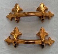 Suministros funerarios de estilo americano, venta al por mayor, ataúd de media luna, manijas, herrajes de Metal y plástico, equipo funerario
