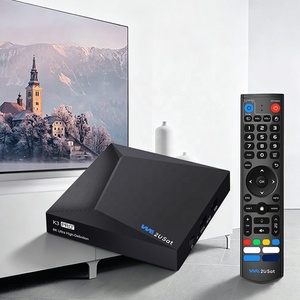 กล่องรับสัญญาณทีวีดิจิตอล We2usat K3 Pro+ ระบบแอนดรอยด์ 4GB 32GB 6K H265 Amlogic Quad Core Smart Ott TV Wifi6 เครื่องเล่นสื่อสตรีมมิ่ง - Product Image 1