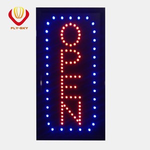 Segno aperto prodotti Premium 19 "x 10" LED Open Sign cartellone elettronico luminoso cartellone pubblicitario lampeggiante finestra segno di visualizzazione