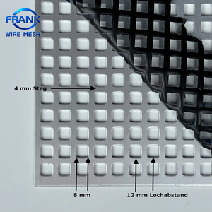Tôle métallique perforée sur mesure, fabriquée selon un <span class=keywords><strong>dessin</strong></span>, matériau/taille des trous/espacement flexibles, largeur et diamètre intérieur personnalisés - Product Image 3