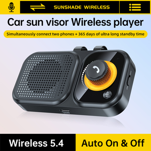 2025 mới nhất xe dù để che nắng Ture bt5.4 âm thanh không dây máy nghe nhạc với rảnh tay gọi Receiver Transmitter cho xe Sun Visor - Product Image 3