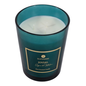 Candela Profumata ELEVARRE Jovial 31oz Fragranza Zucchero e Melone in Barattolo - Product Image 3
