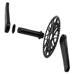 <span class=keywords><strong>Pédalier</strong></span> de Vélo de Route en Fibre de Carbone 29 MM MS Direct Mount 110/130 BCD avec Plateaux 11/12 Vitesses <span class=keywords><strong>50</strong></span>-<span class=keywords><strong>34</strong></span>/52-36/53-39T - Product Image 2